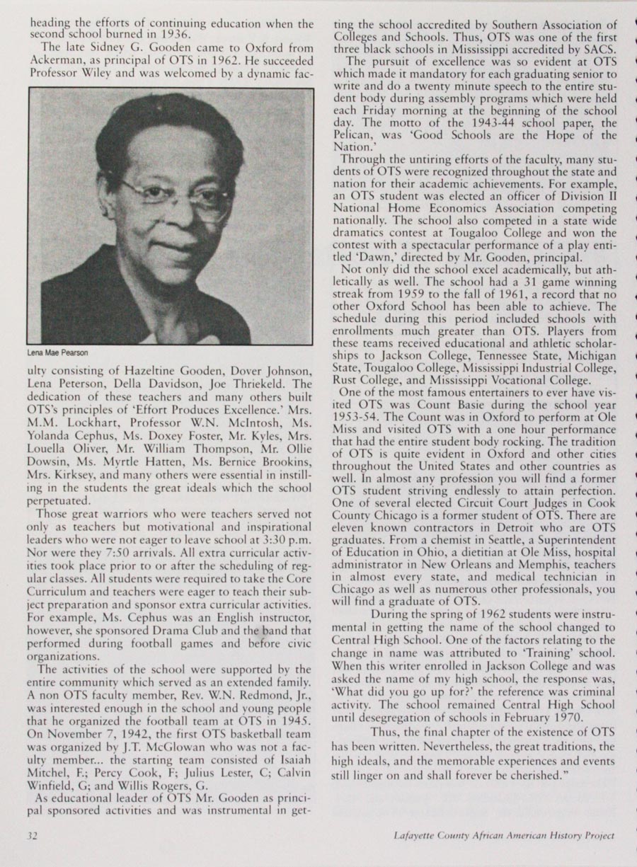 African American History Project page